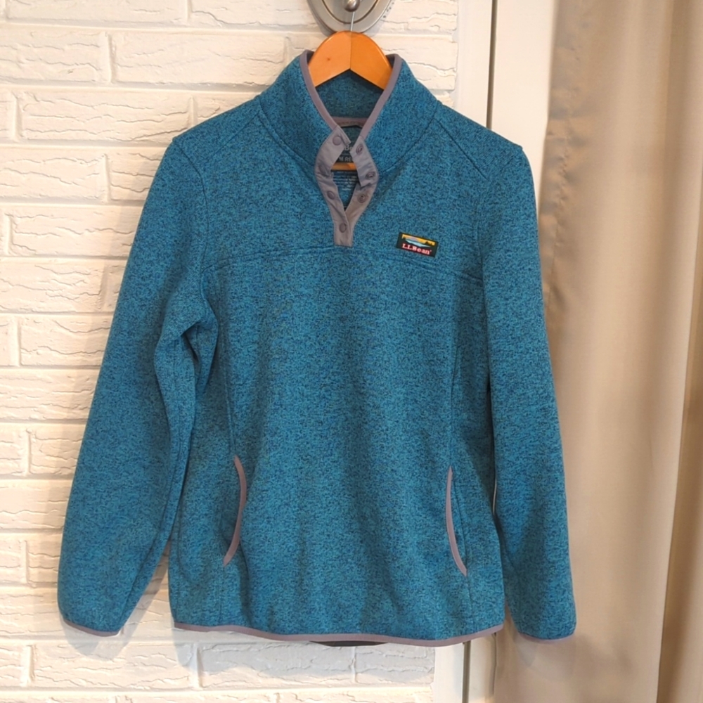 LL Bean Sweater Fleece Pullover